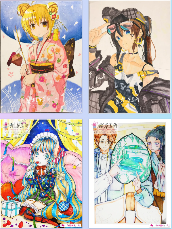 樹華美術創意漫畫班作品