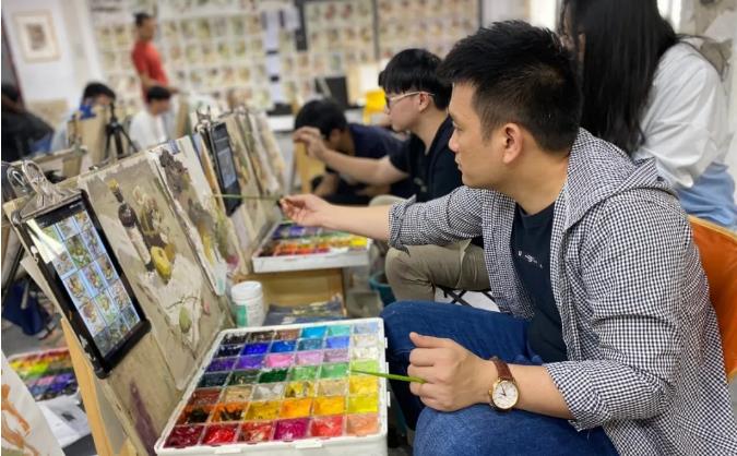 廣州樹華畫室：課堂紀(jì)實，唯有不斷精進，不斷戰(zhàn)勝自己！